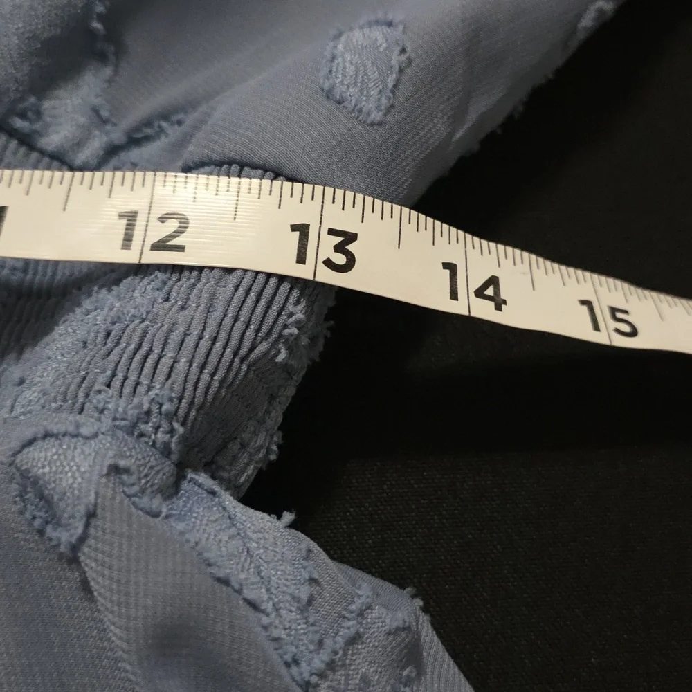 Simplee Women's Maxi Dress Blue Floral Smocked Elastic Waist Lined BoHo Sz S EUC - Picture 11 of 12